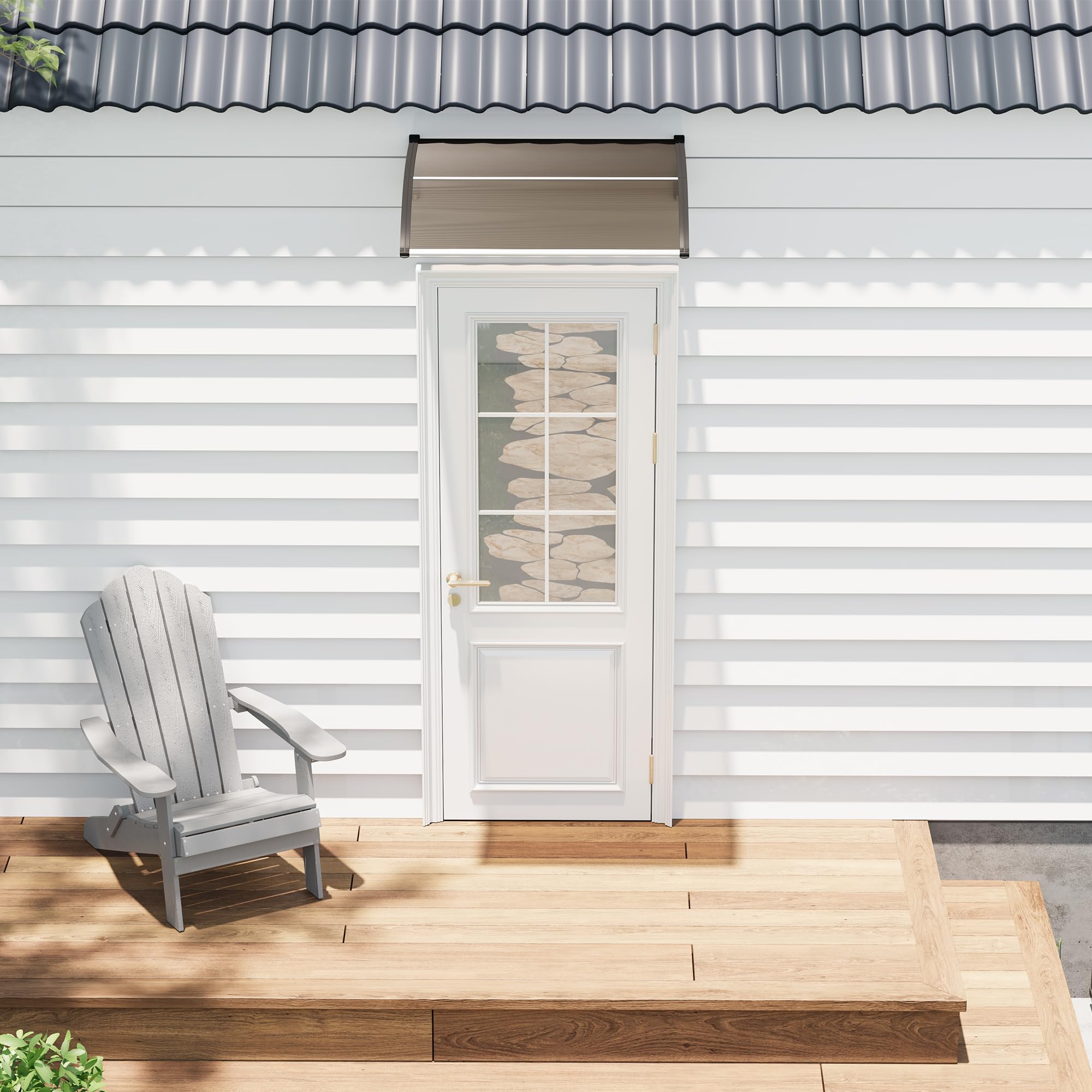 GarveeLife brown board exterior appearance combines classic look with durable protection