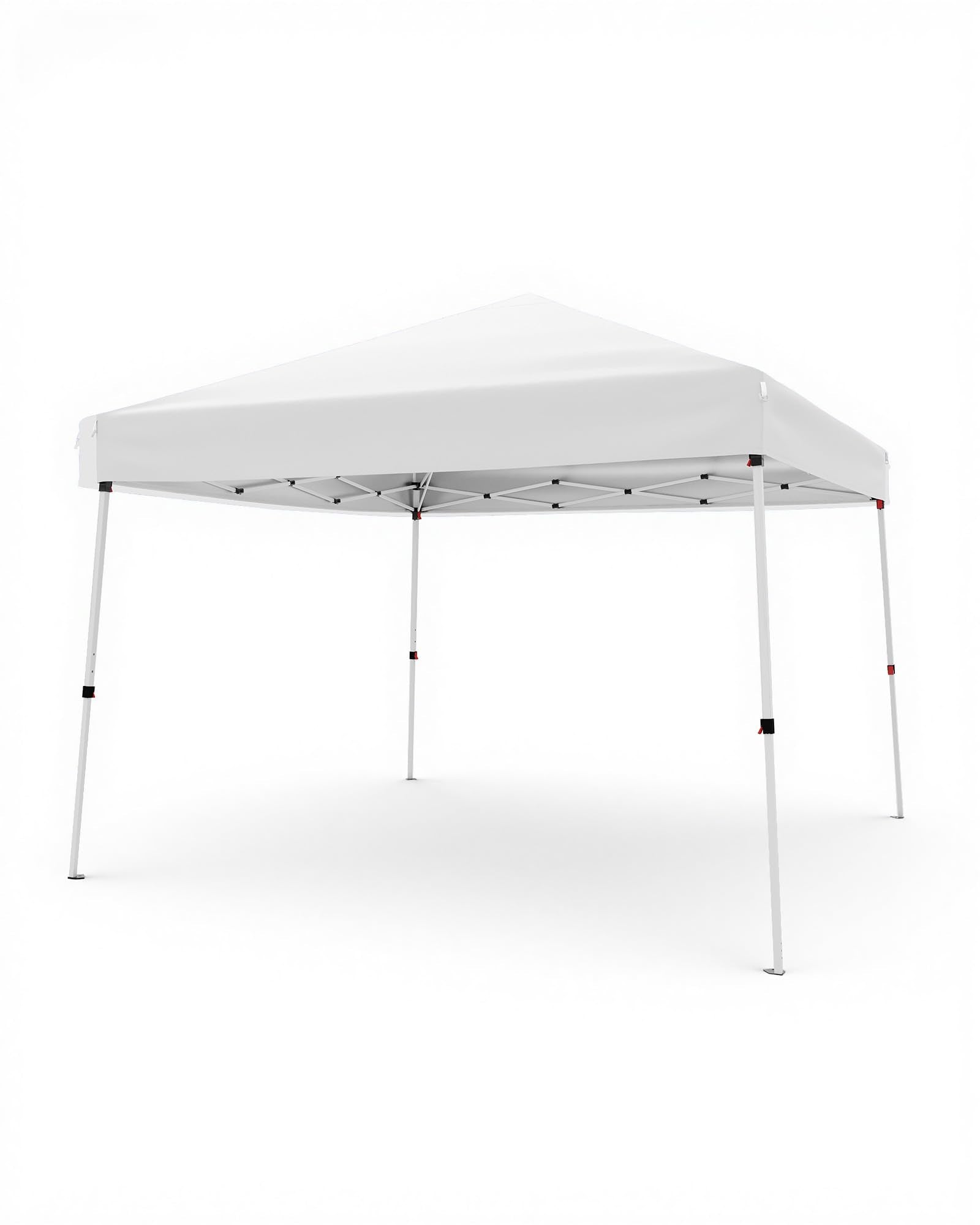 GarveeLife 10x10 canopy demonstrates quick pop-up setup for easy outdoor events.