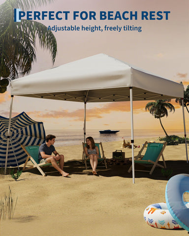 GarveeLife adjustable legs let you customize shade height.