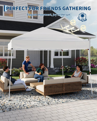 GarveeLife wind stakes and ropes enhance stability in breezy conditions.
