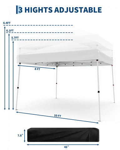 GarveeLife steel frame close-up shows rust-resistant construction for durability.