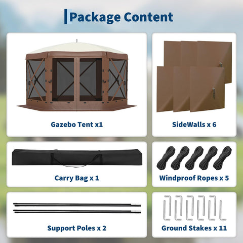 GarveeLife versatile shelter for camping, backyard parties, and outdoor events.