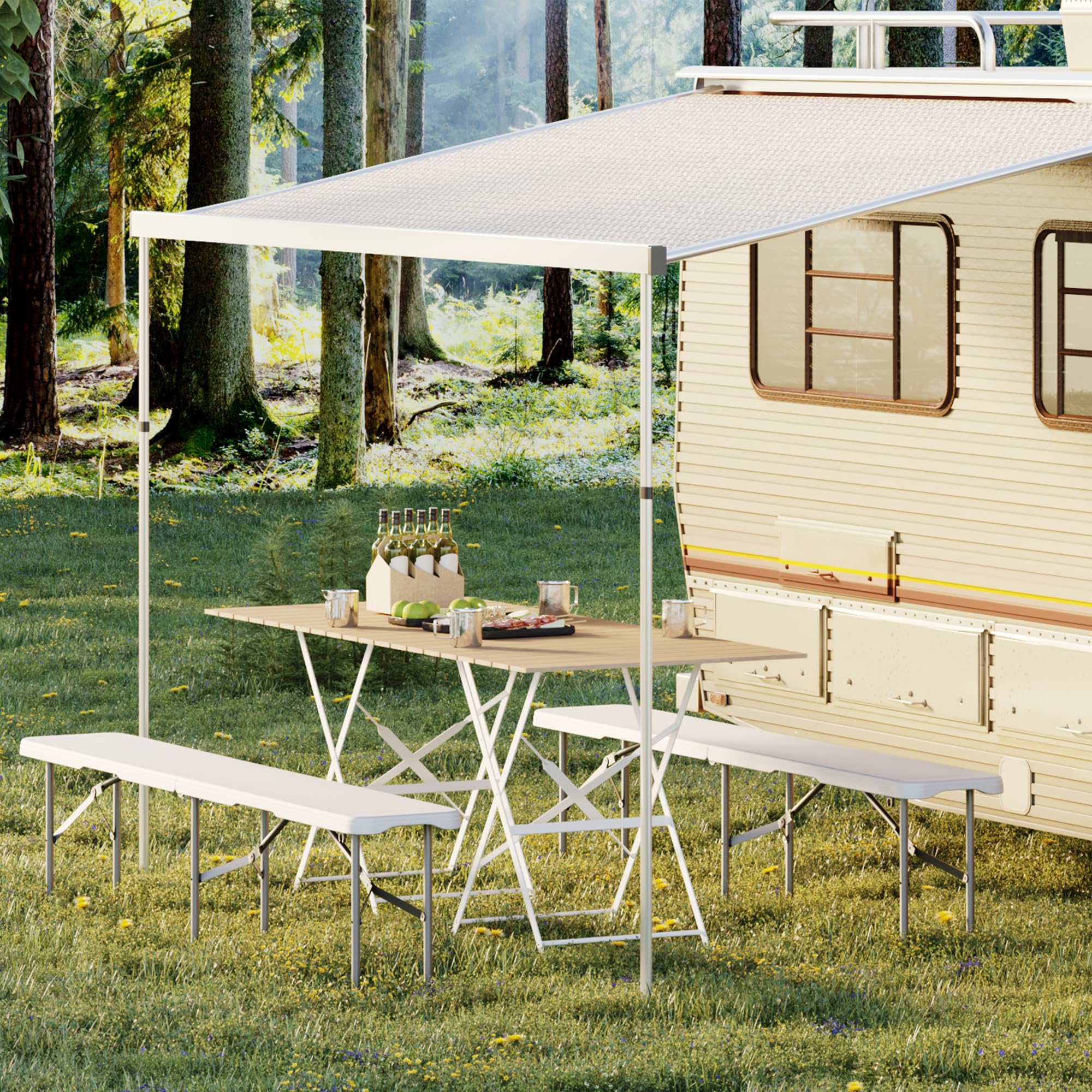 GarveeLife picnic bench, great for camping and casual outings.