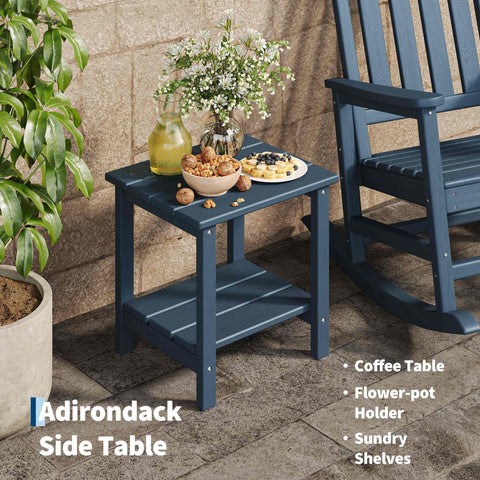 GarveeLife all-weather HDPE construction resists sun and moisture