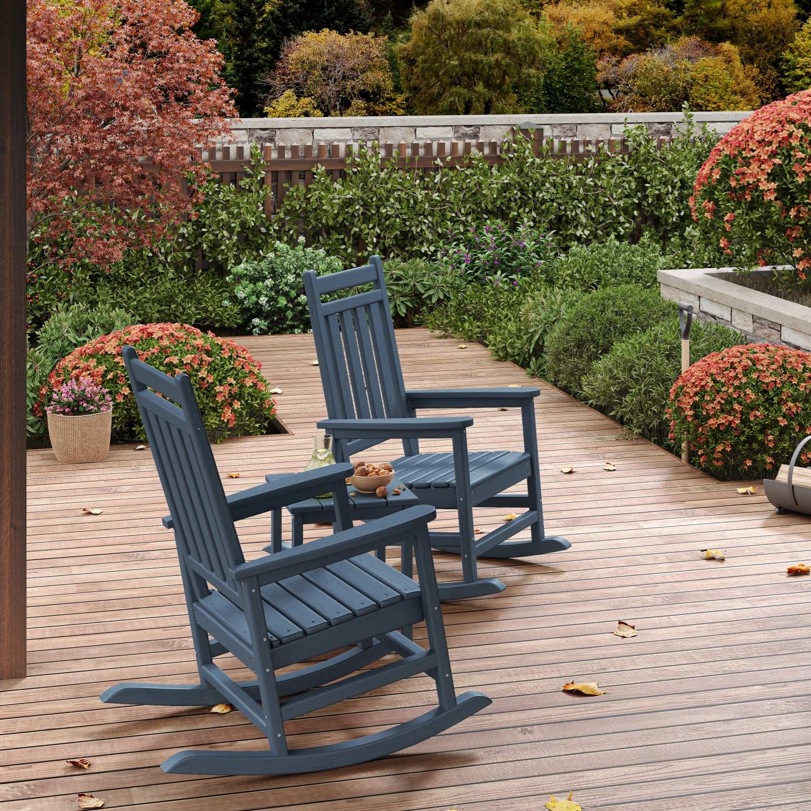 GarveeLife outdoor patio scene with two chairs and table setup