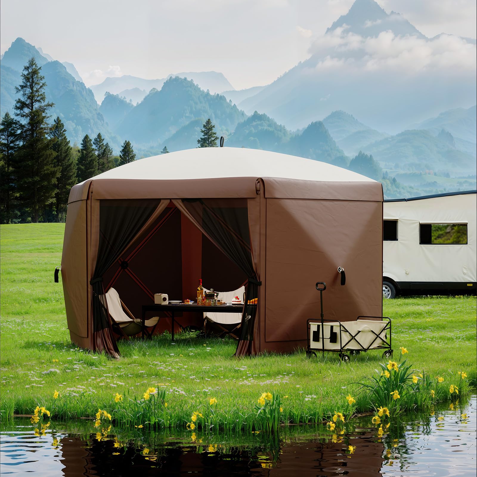 GarveeLife portable carry bag simplifies transport and storage.
