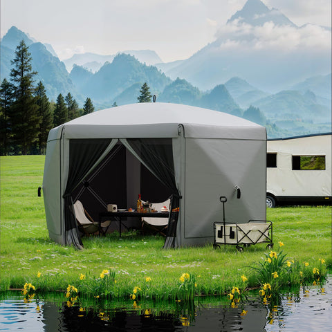 Carrying bag and portability of GarveeLife gazebo for travel between sites