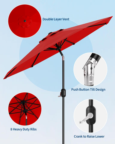 GarveeLife push-button tilt demonstrates flexible sun angle control