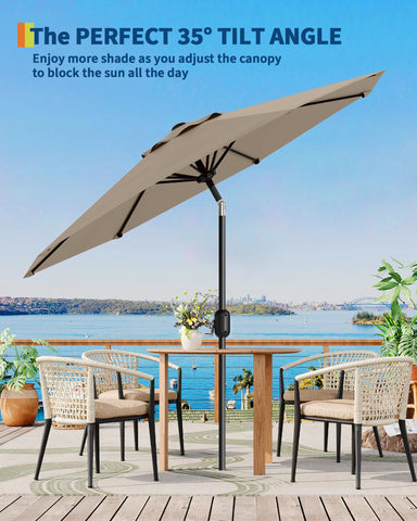 GarveeLife UPF50 canopy blocks harmful rays for comfortable afternoons.