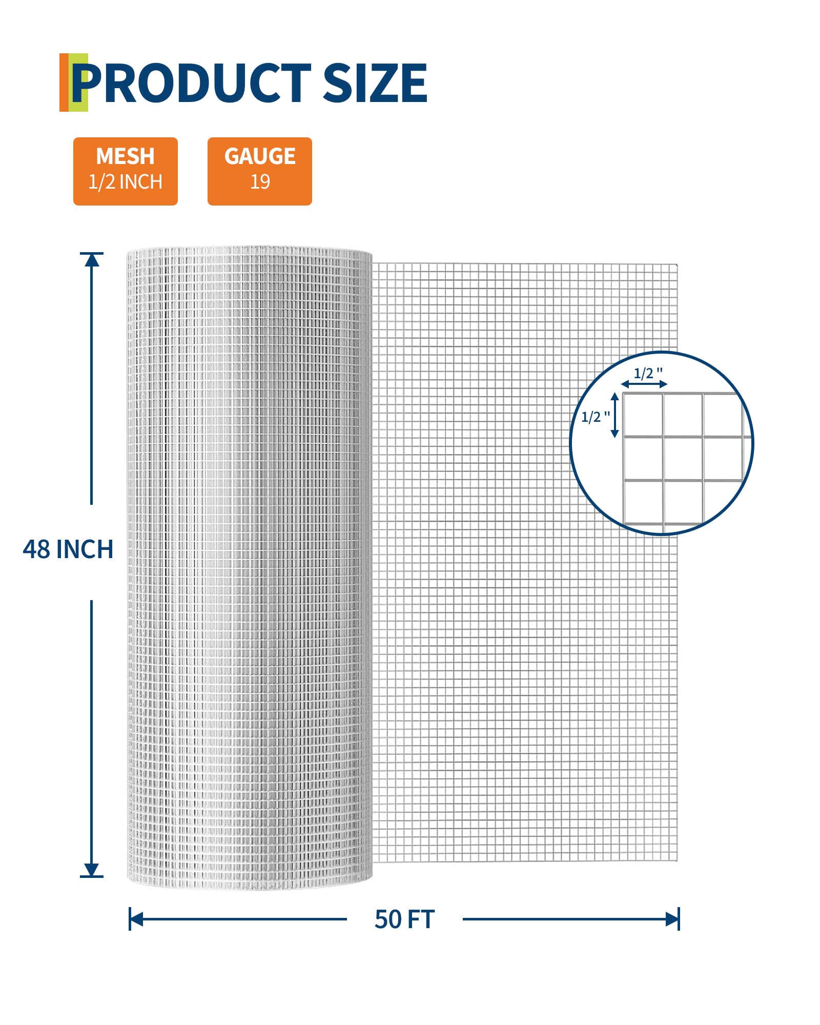 GarveeTech galvanized finish provides rust protection for outdoor use.