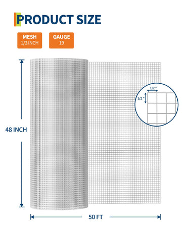 GarveeTech galvanized finish provides rust protection for outdoor use.