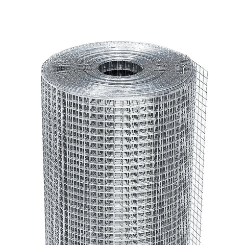 GarveeTech half-inch hardware cloth roll 48x100 ft for durable poultry fencing.