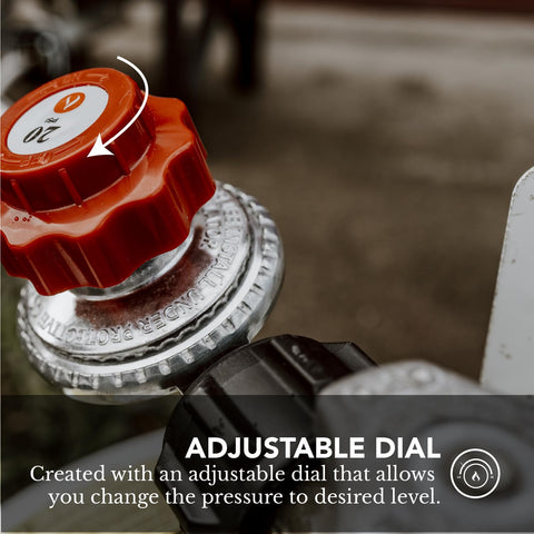 Gas One 2113 setup suitable for turkey fryers and outdoor cookers