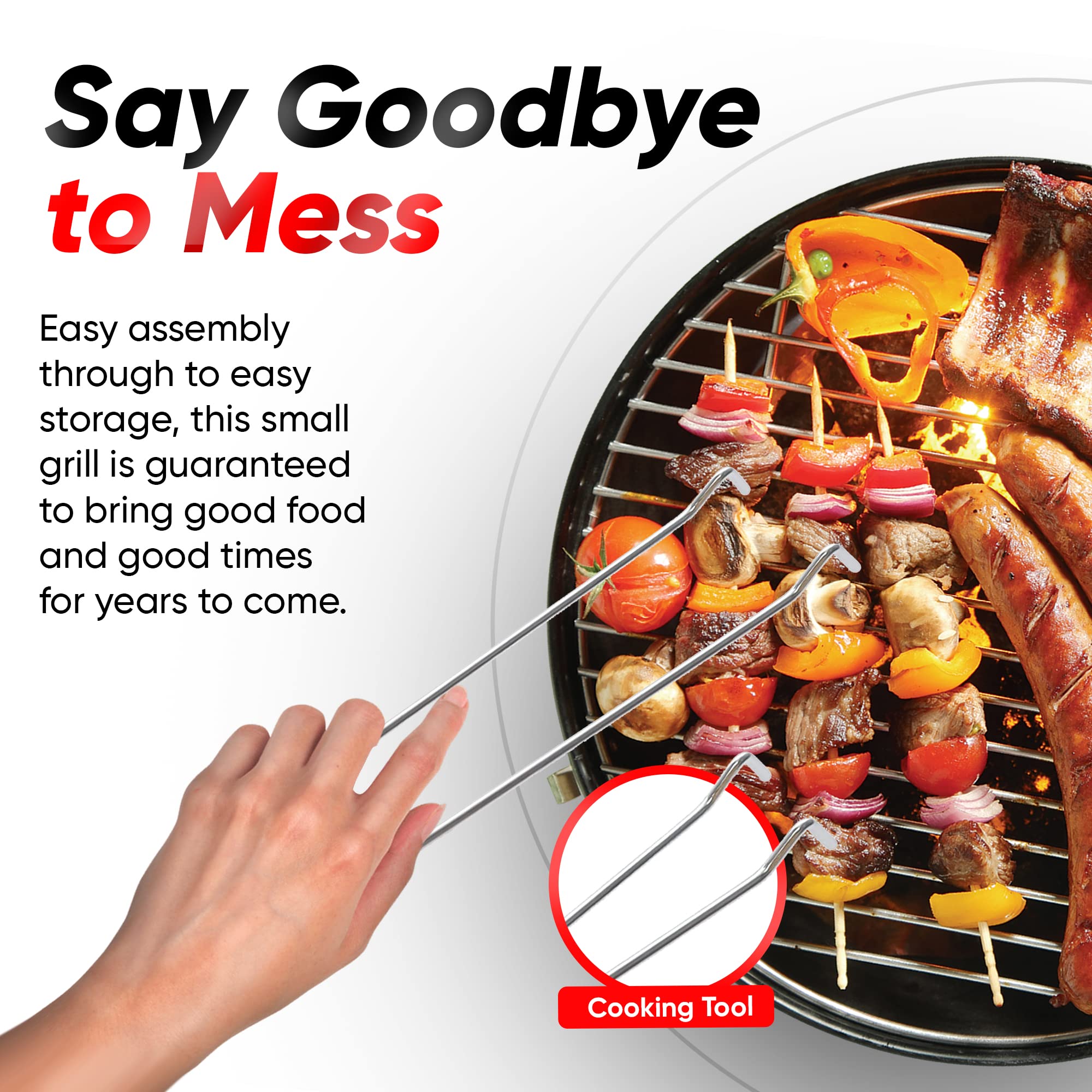 Gas One even cooking feature shows consistent heat distribution.