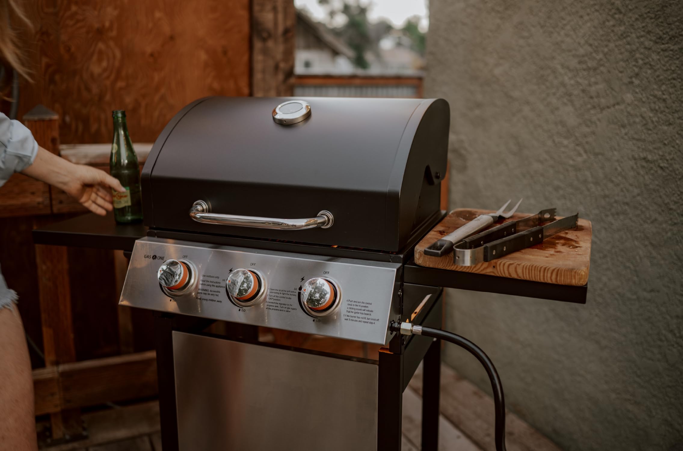 Gas One GP-1030S ideal for parties and family barbecues.