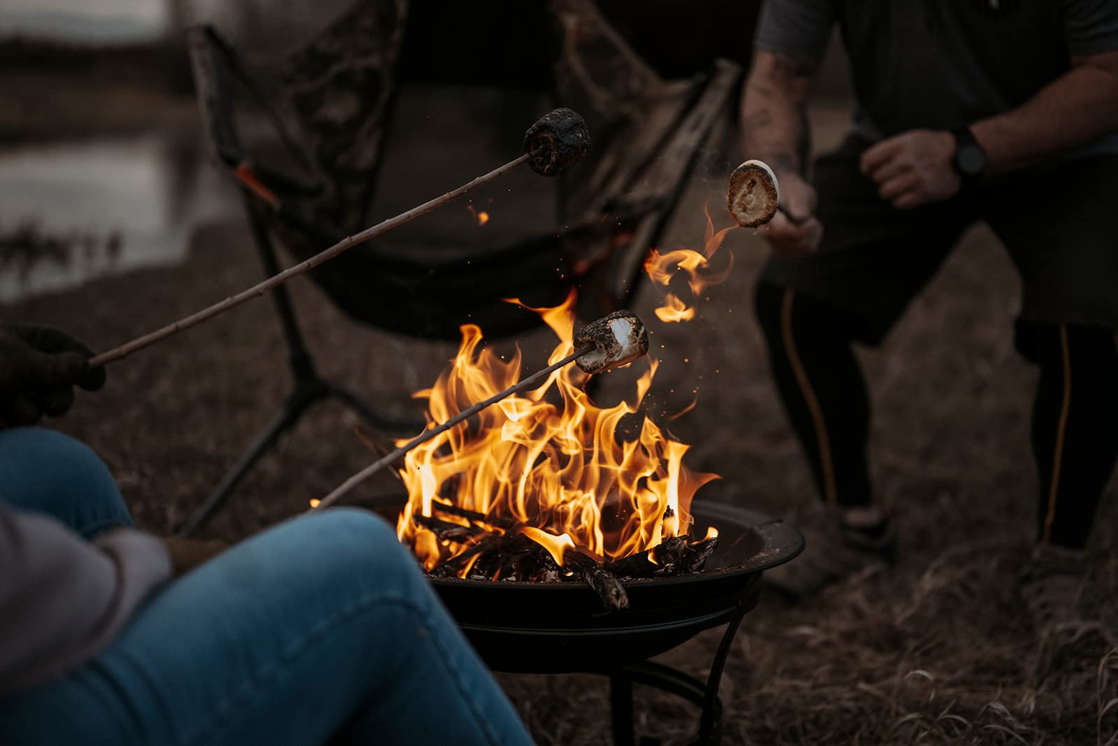 Gas One fire pit suitable for camping and RV use