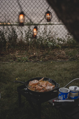 Gas One portable stove ideal for camping and outdoor adventures.