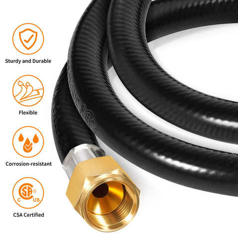 GasSaf QCC1 compatibility with 5-40 lb tanks supports various LP grills.