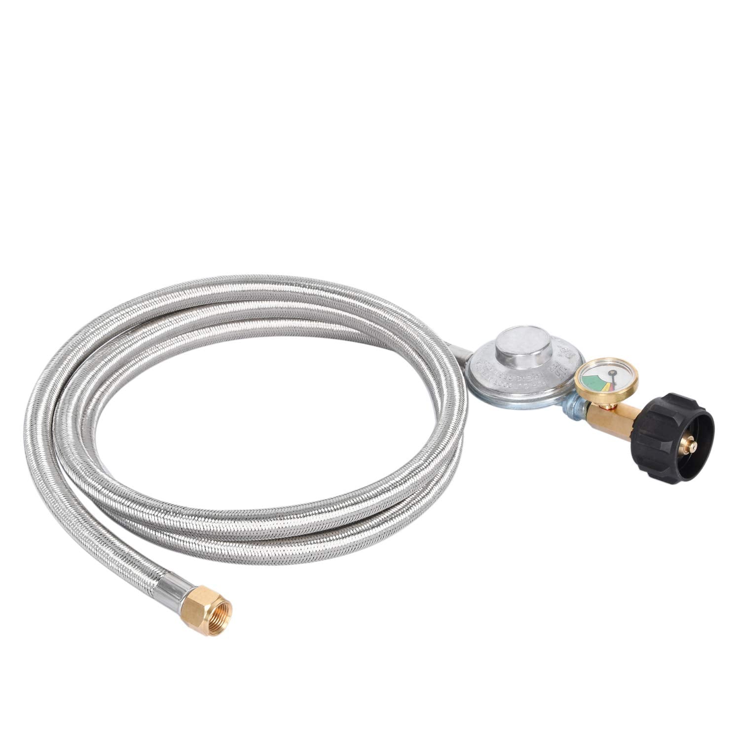 GasSaf QCC1 connector detail showing compatibility with LP devices
