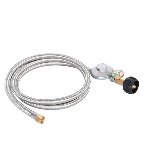GasSaf QCC1 connector detail showing compatibility with LP devices