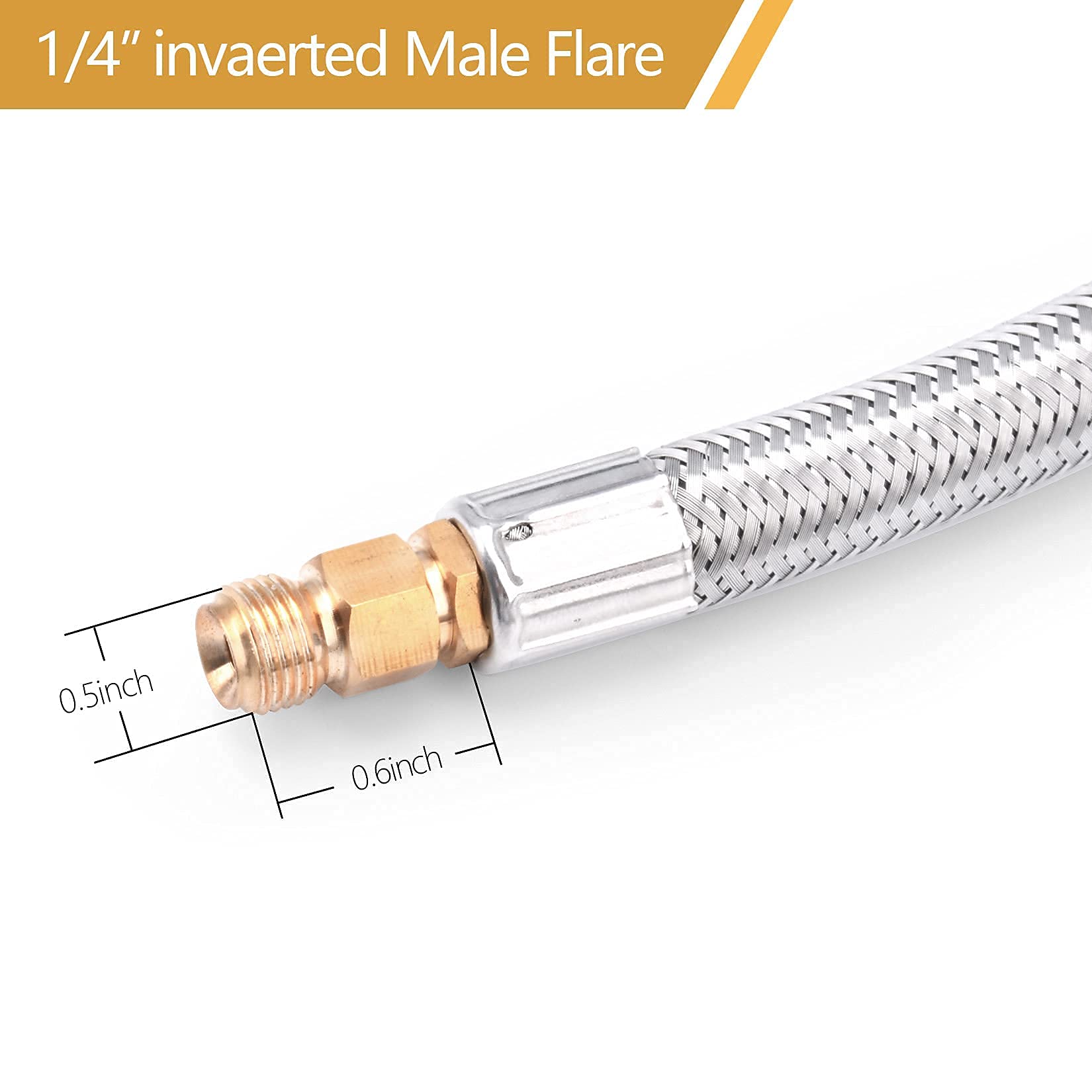 GasSaf Type1 (QCC1) connector for easy regulator attachment