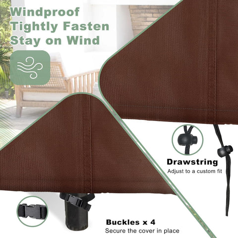 Gasadar coffee table cover front view keeps surfaces dry and clean