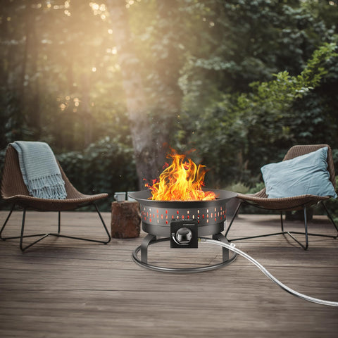 GasBRUH piezo ignition system enabling quick outdoor lighting