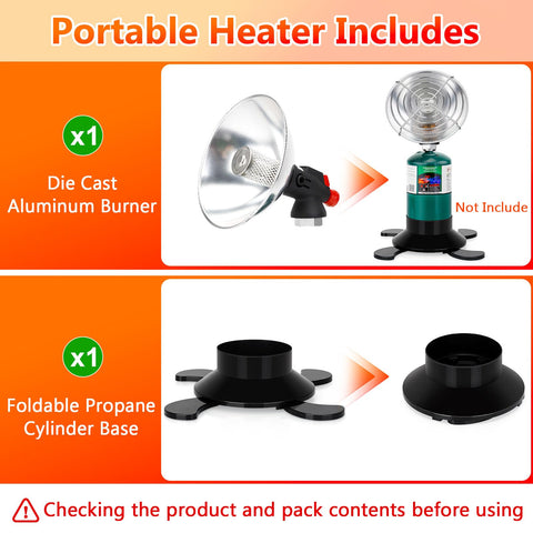 GasCalorix one push ignition simplifies outdoor heating setup