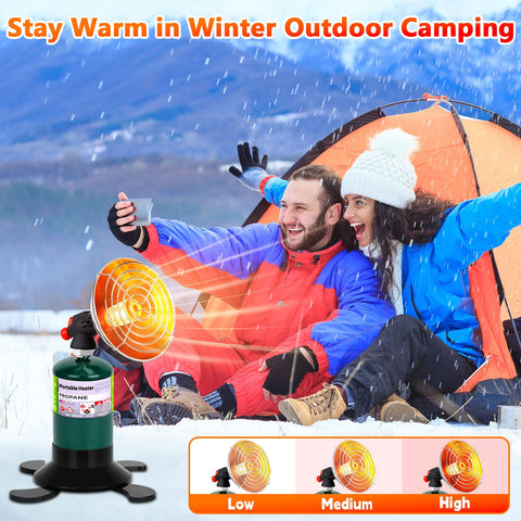 GasCalorix outdoor space heater delivers radiant heat to 200 sq ft