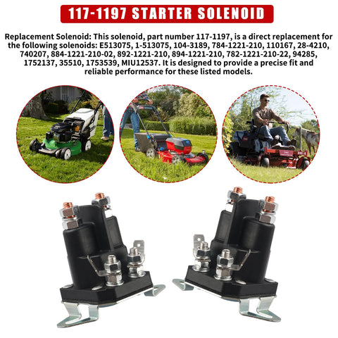 Gashwer 117-1197 solenoid packaging includes warranty and quick-start guide