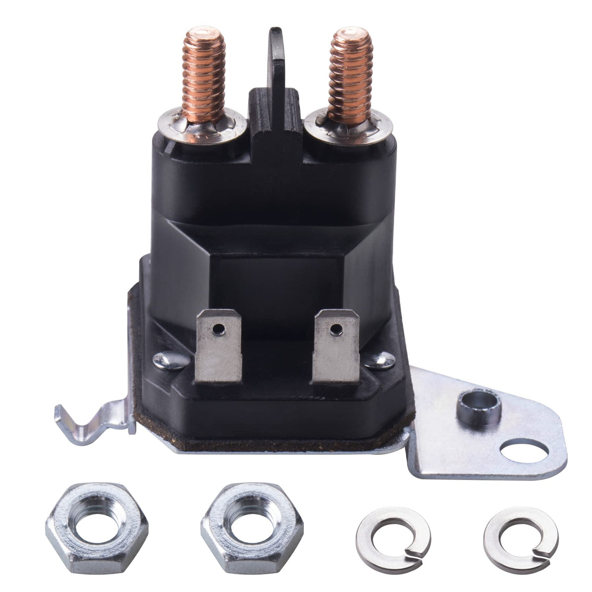 Gashwer 12V starter solenoid casing, durable plastic housing for lawn mowers