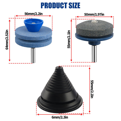Gashwer blade balancer to preserve mower balance for smoother cuts