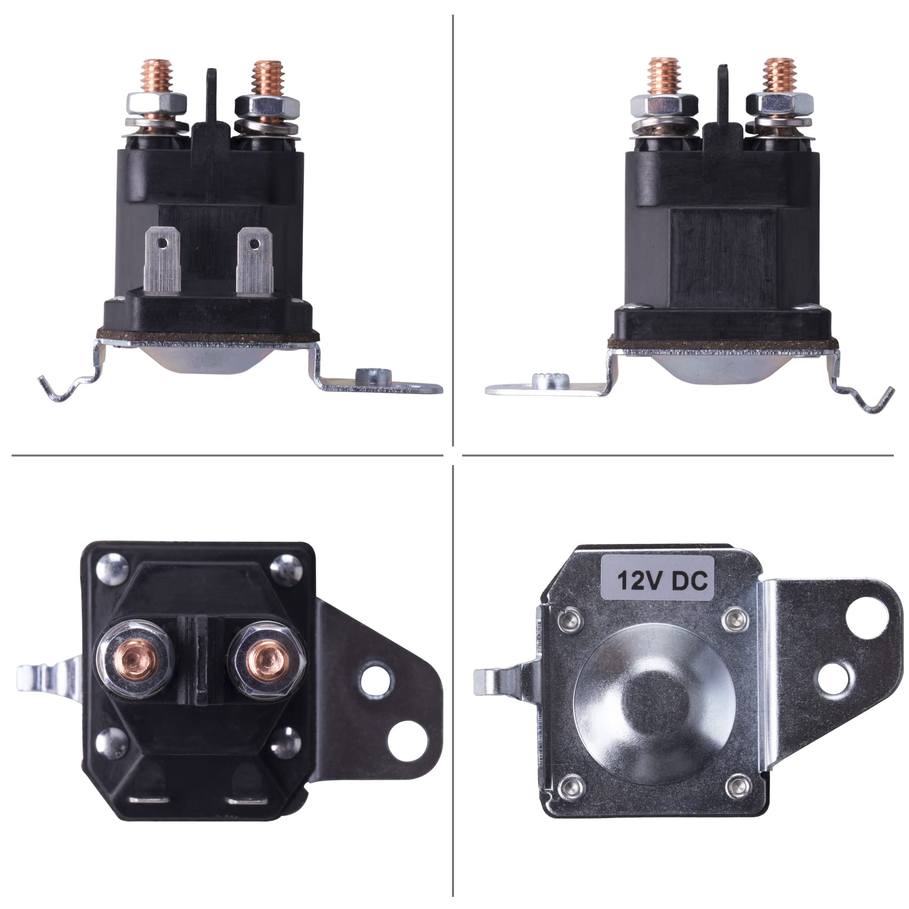Gashwer copper studs provide reliable electrical connections for the solenoid