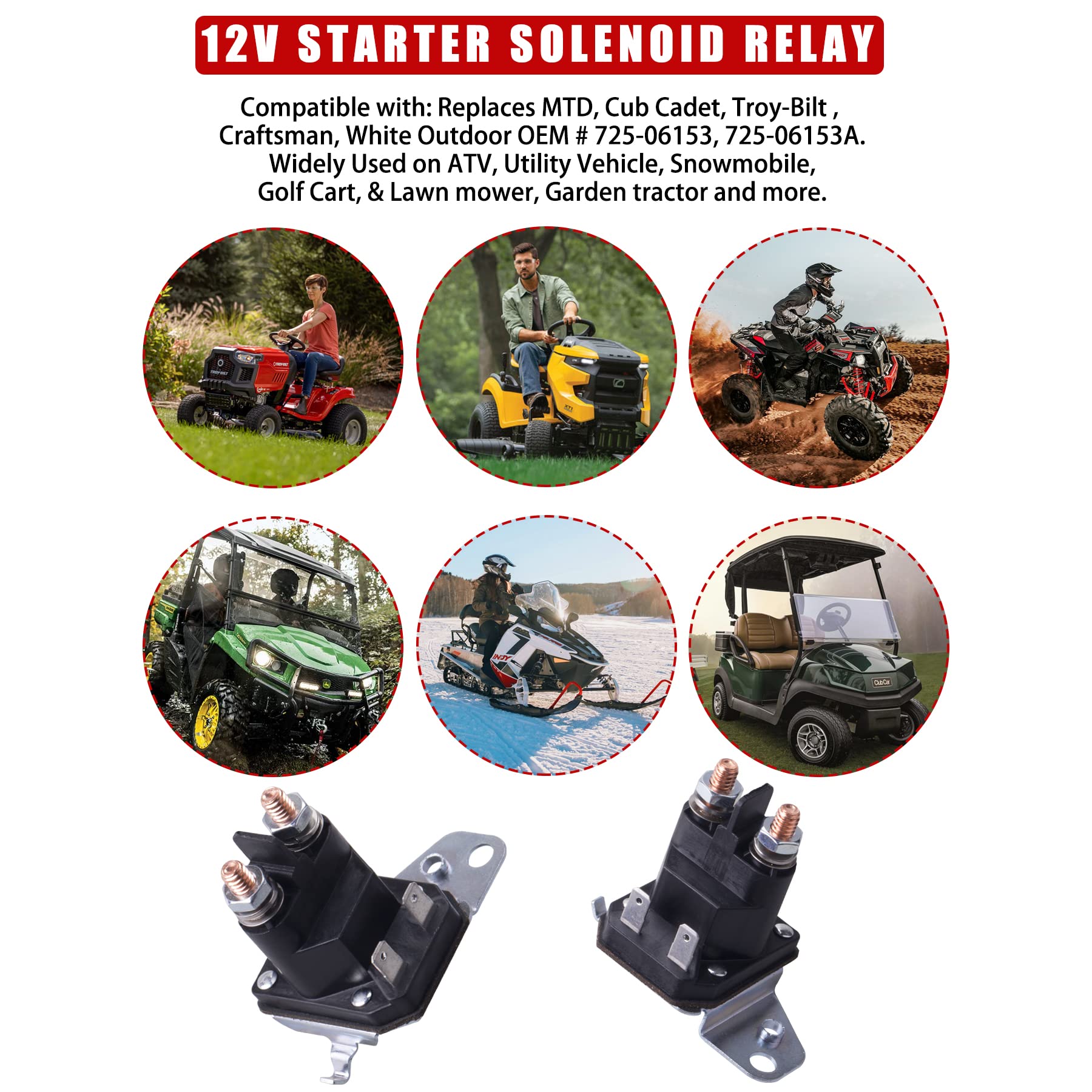 Gashwer under-hood mower setup image showing straightforward installation