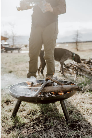 Gas One camping and backyard use promotes ambient warmth with ease.