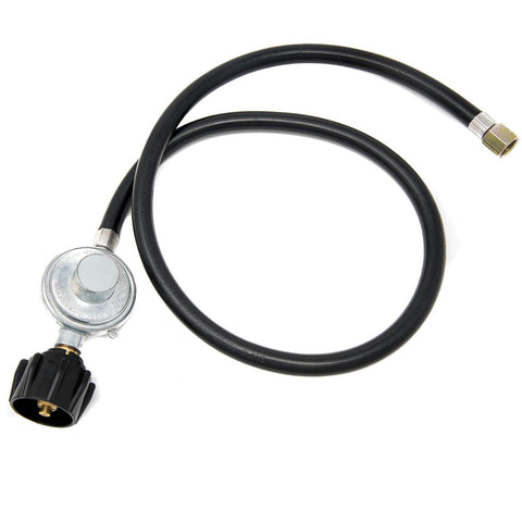 Gas One propane regulator with a 3ft hose for versatile grill setups