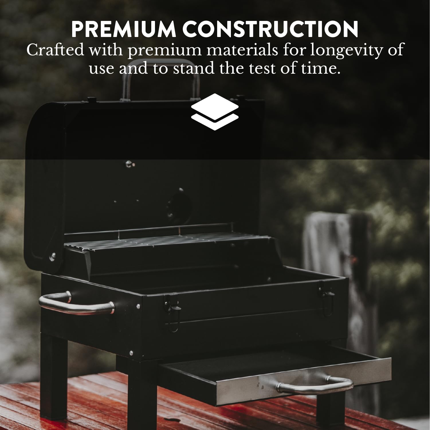 Gas One smoker and grill combo offers versatile flavor options on the go.