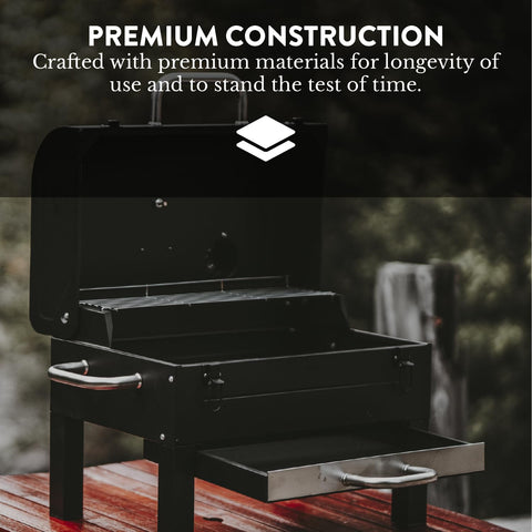 Gas One smoker and grill combo offers versatile flavor options on the go.