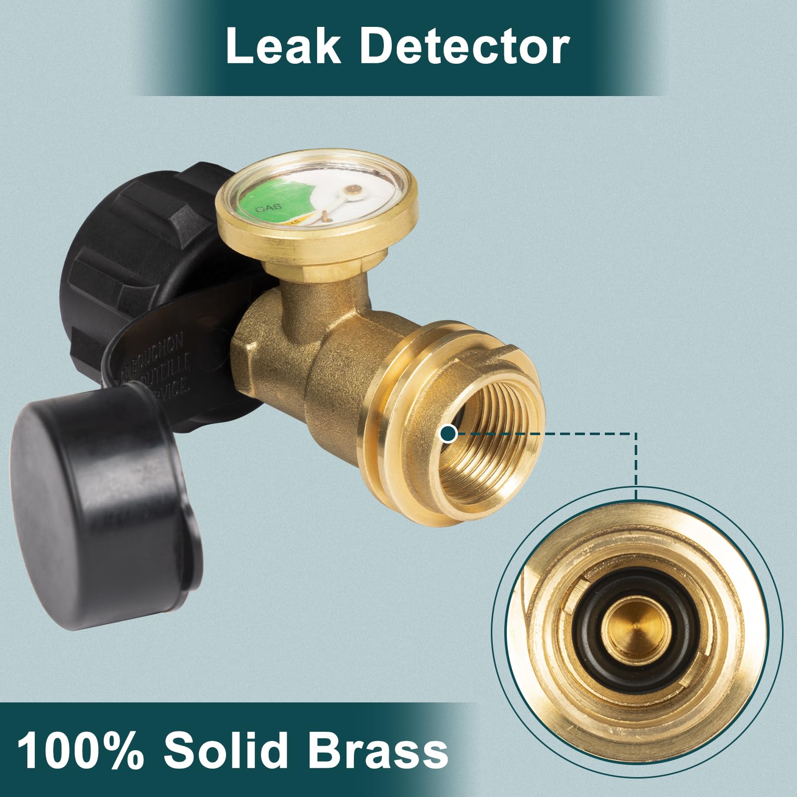 GasPro two-pack includes gauges for multiple tanks, perfect for back-to-back events