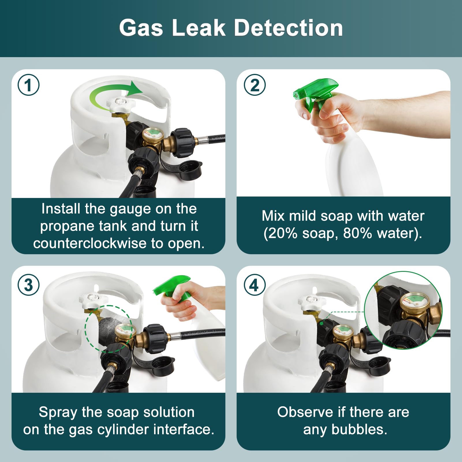 GASPRO brass durability signals long-lasting outdoor performance.