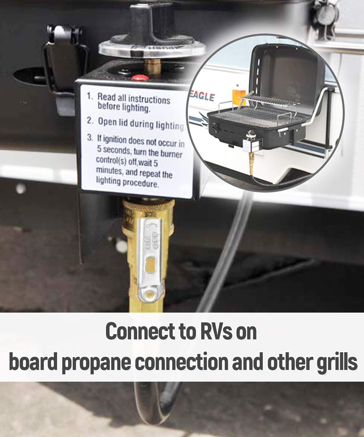 GASPRO brass quick-connect fittings offer durability and corrosion resistance