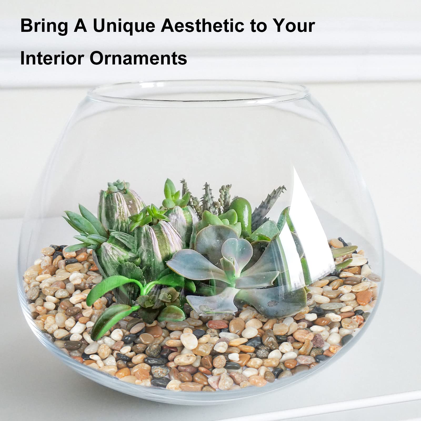 Gaspro decorative stones for vases offer elegant filler and color accent