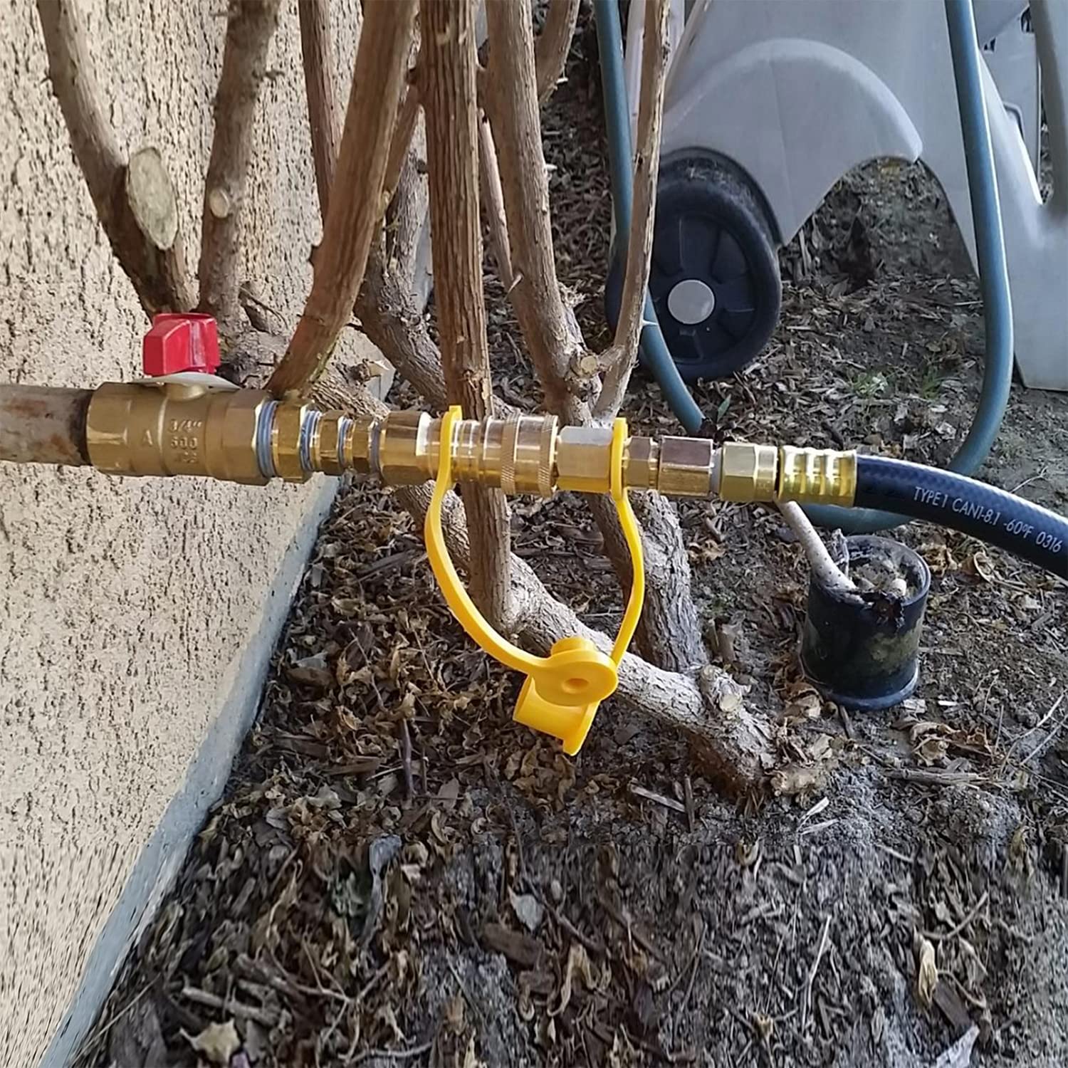 GASPRO durable brass construction highlighted for corrosion resistance