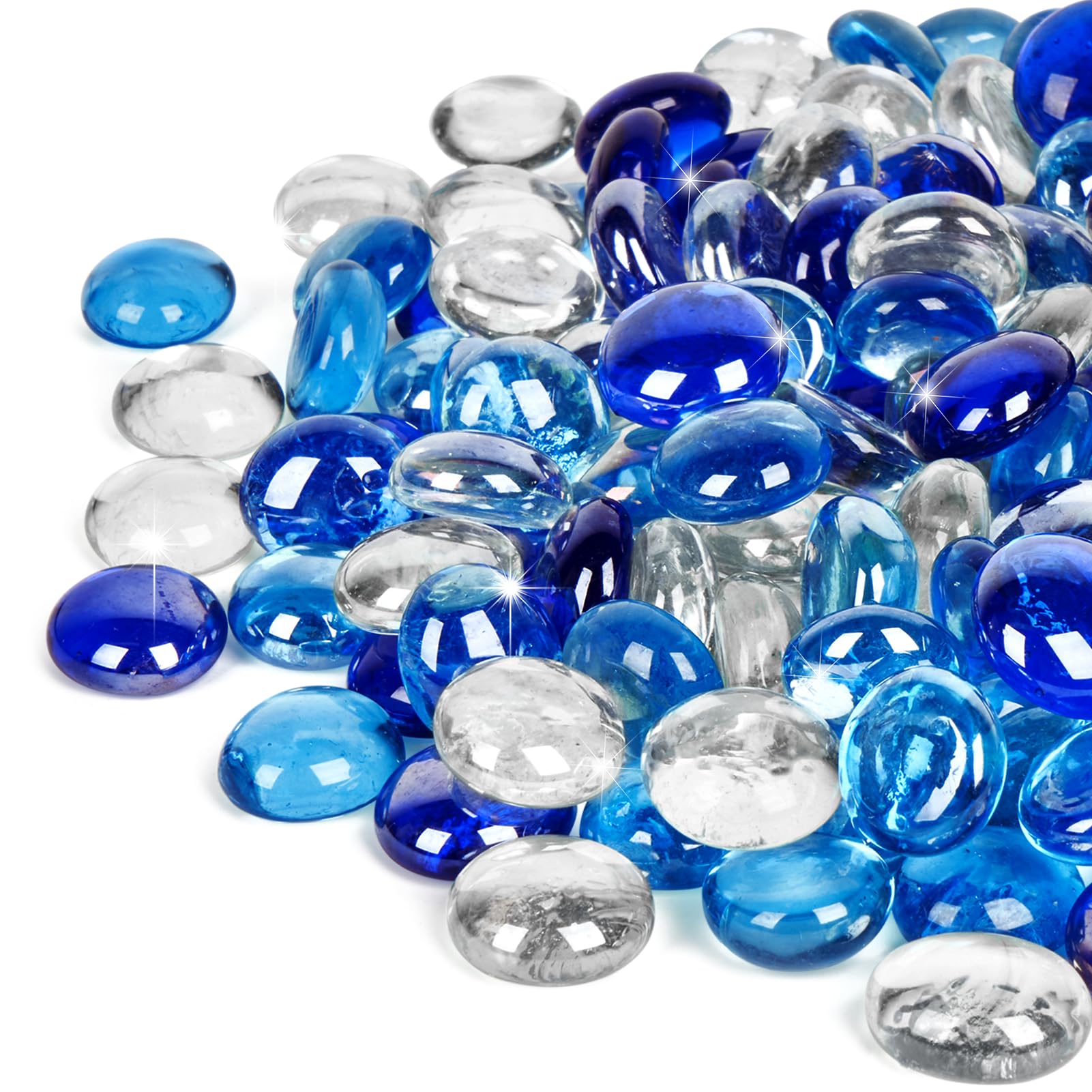 GASPRO fire glass beads in mixed colors for versatile day and night pit styling.