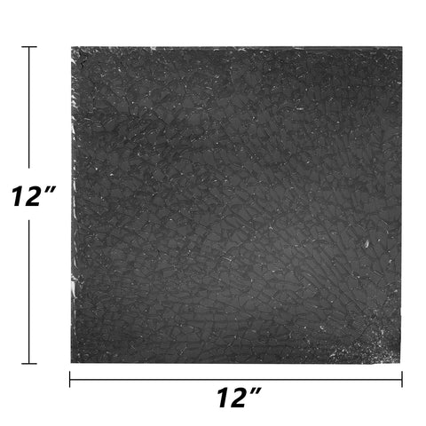 GASPRO fire glass half-inch black keeps cleanup simple with no soot.
