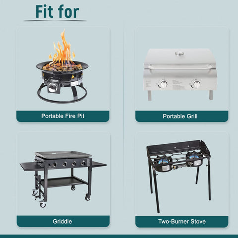 GASPRO durable rubber and brass construction for long-lasting use.