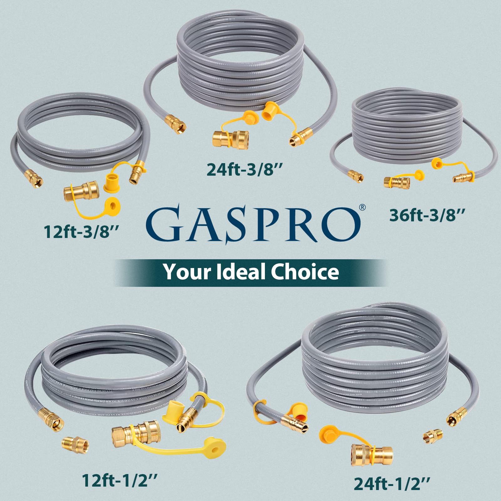 GasPro pizza ovens and patio heaters use with flexible positioning.