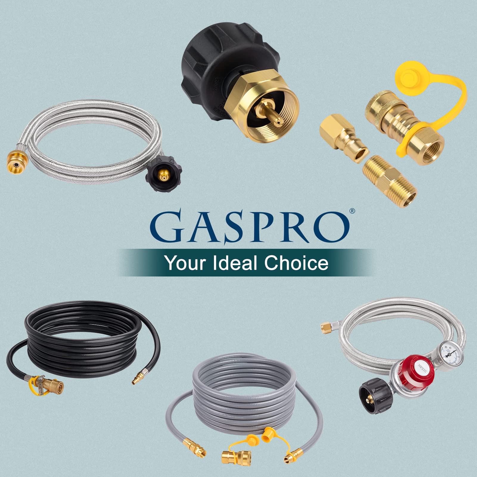 GasPro portable propane tank accessory improves meals away from home.