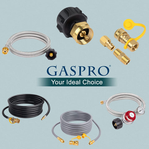 GasPro portable propane tank accessory improves meals away from home.