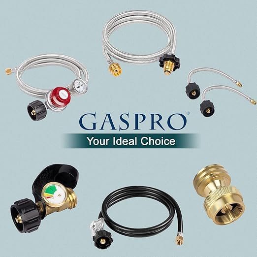 GASPRO premium propane connections support flexible camping setups